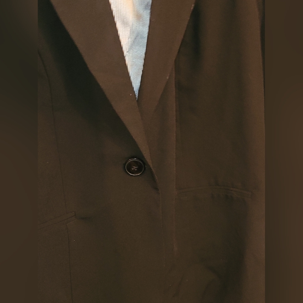 Torrid One Button Suit Blazer Jacket - image 3